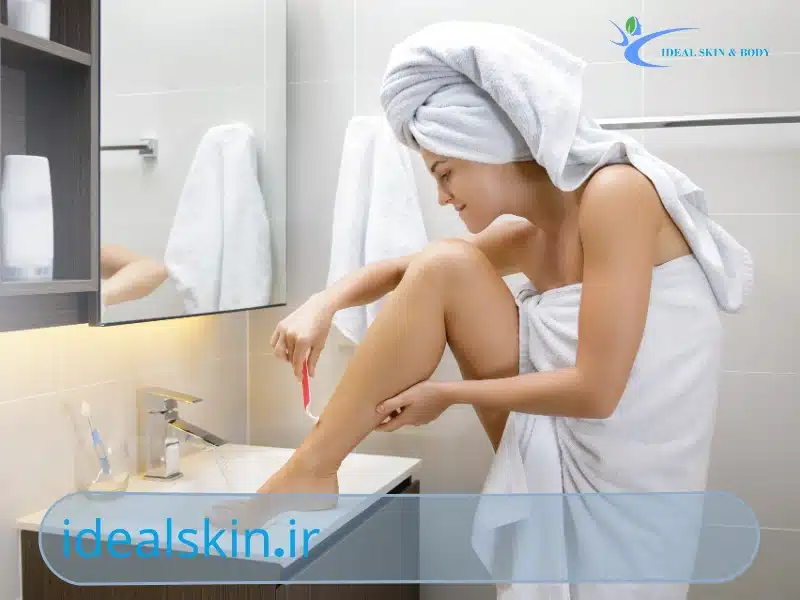 چند روز بعد لیزر شیو کنیم