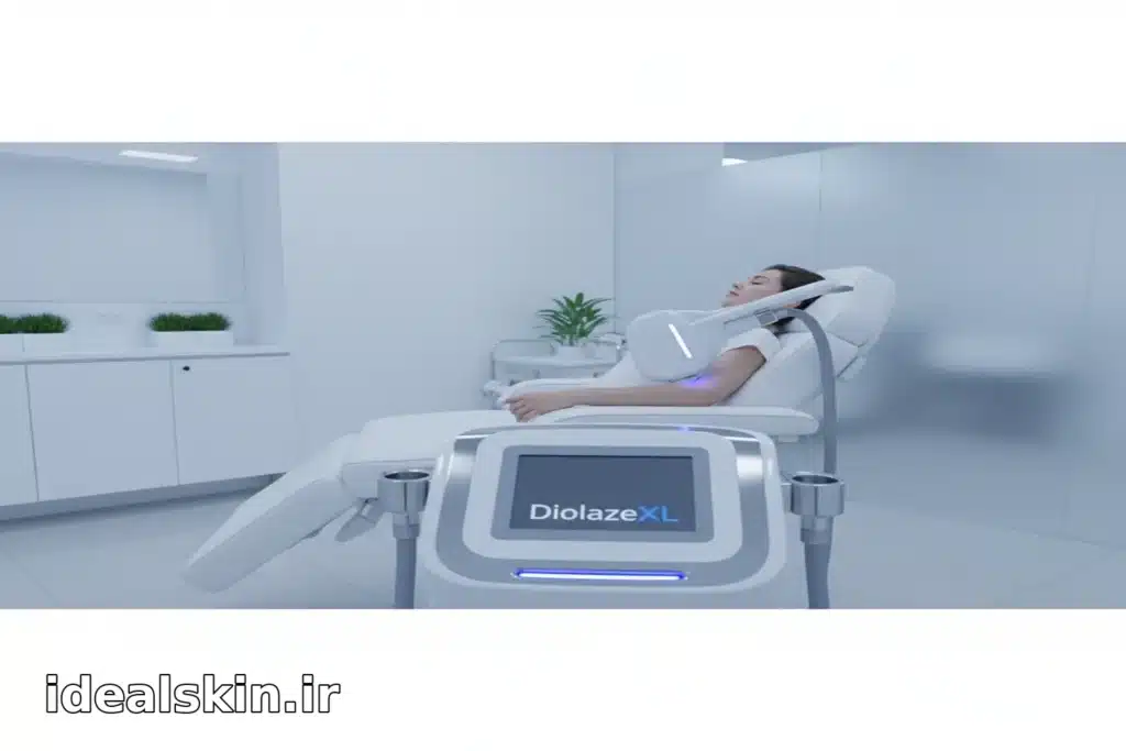 لیزر موهای زائد و بررسی سفید شدن پوست