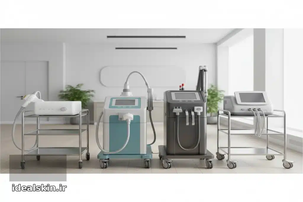مقایسه انواع دستگاه‌های لیزر موهای زائد