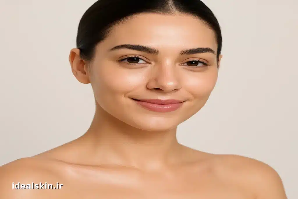 نتیجه نهایی پوست صاف پس از لیزر