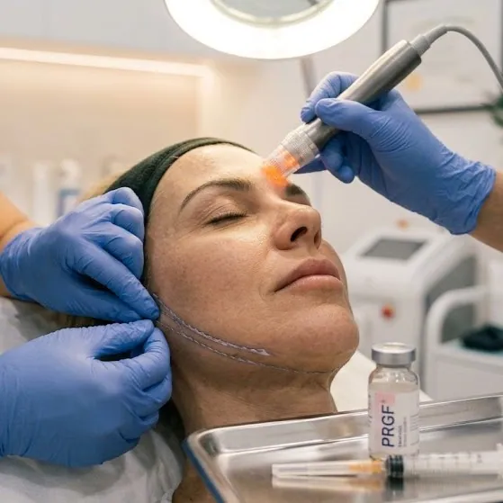 خدمات پکیج جوانسازی Shine Age 40-50 کلینیک زیبایی ایده‌آل