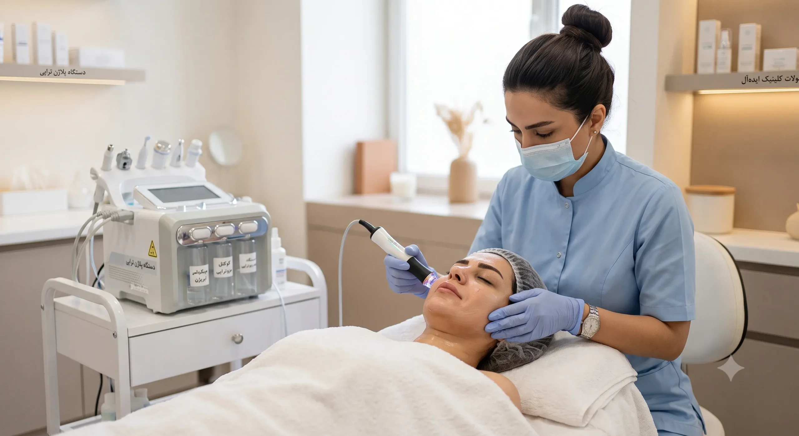 پکیج تخصصی پلاژن تراپی در کلینیک پوست و بدن ایده‌آل