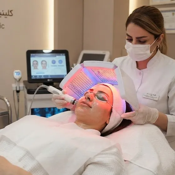 پکیج یاقوتی فیشیال کلینیک پوست و بدن ایده‌آل جنت‌آباد