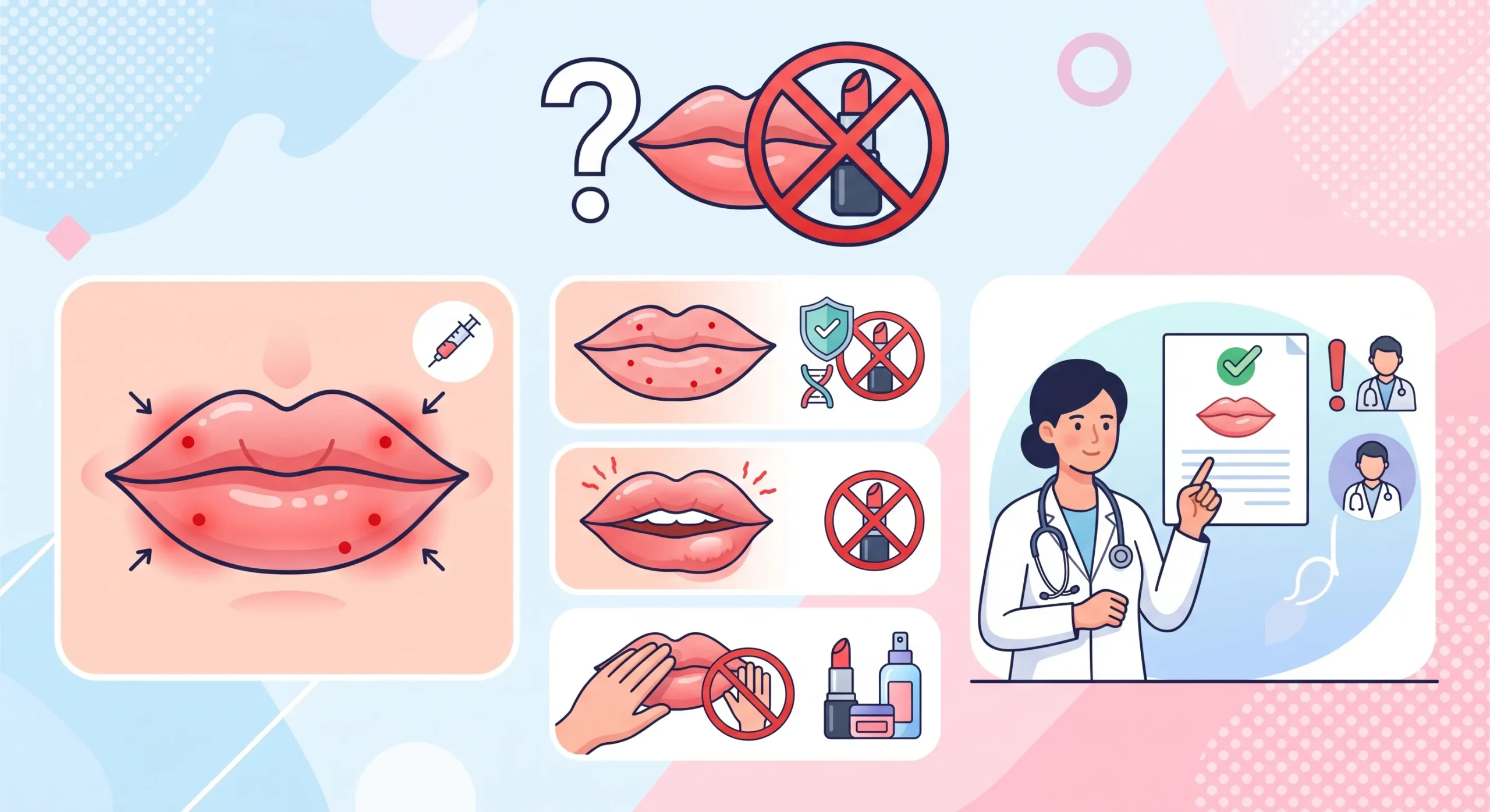 آیا استفاده از رژ لب در روز اول خطرناک است؟