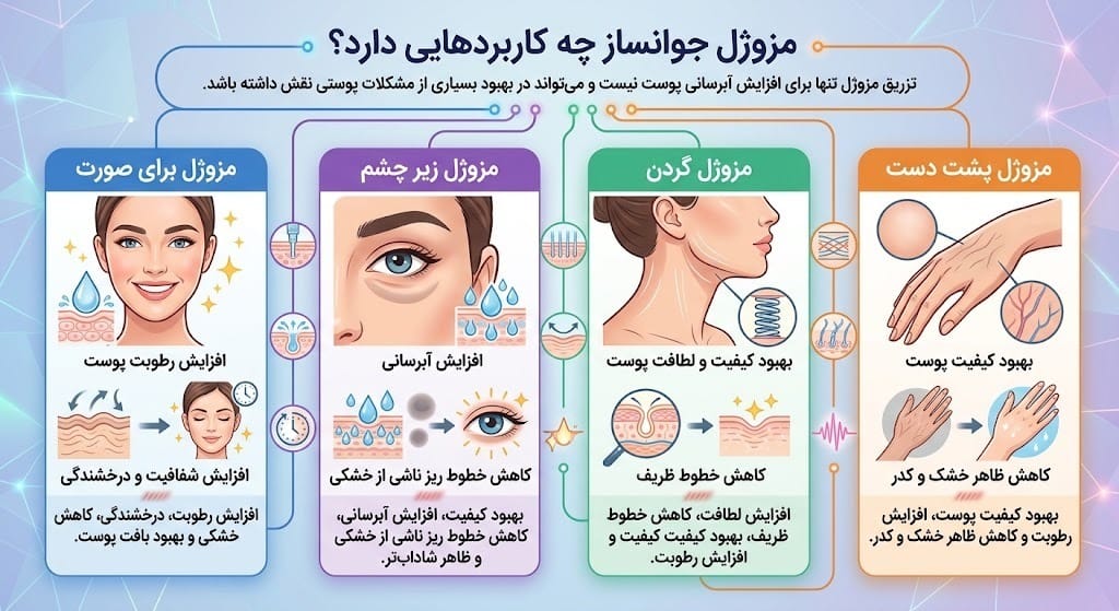 مزوژل جوانساز چه کاربردهایی دارد؟