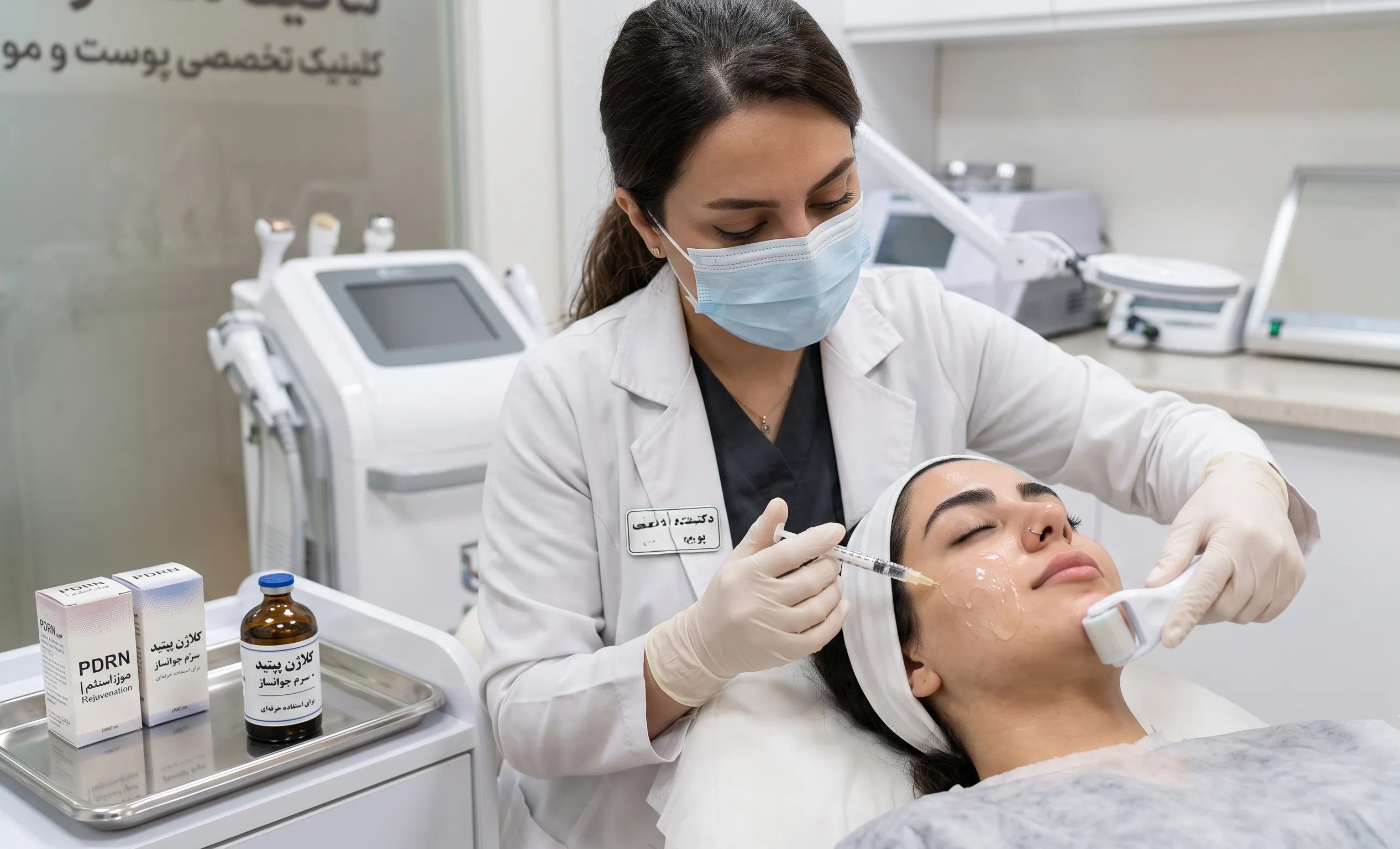 پپتید کلاژن هیدرولیز شده در کلینیک ایدهآل