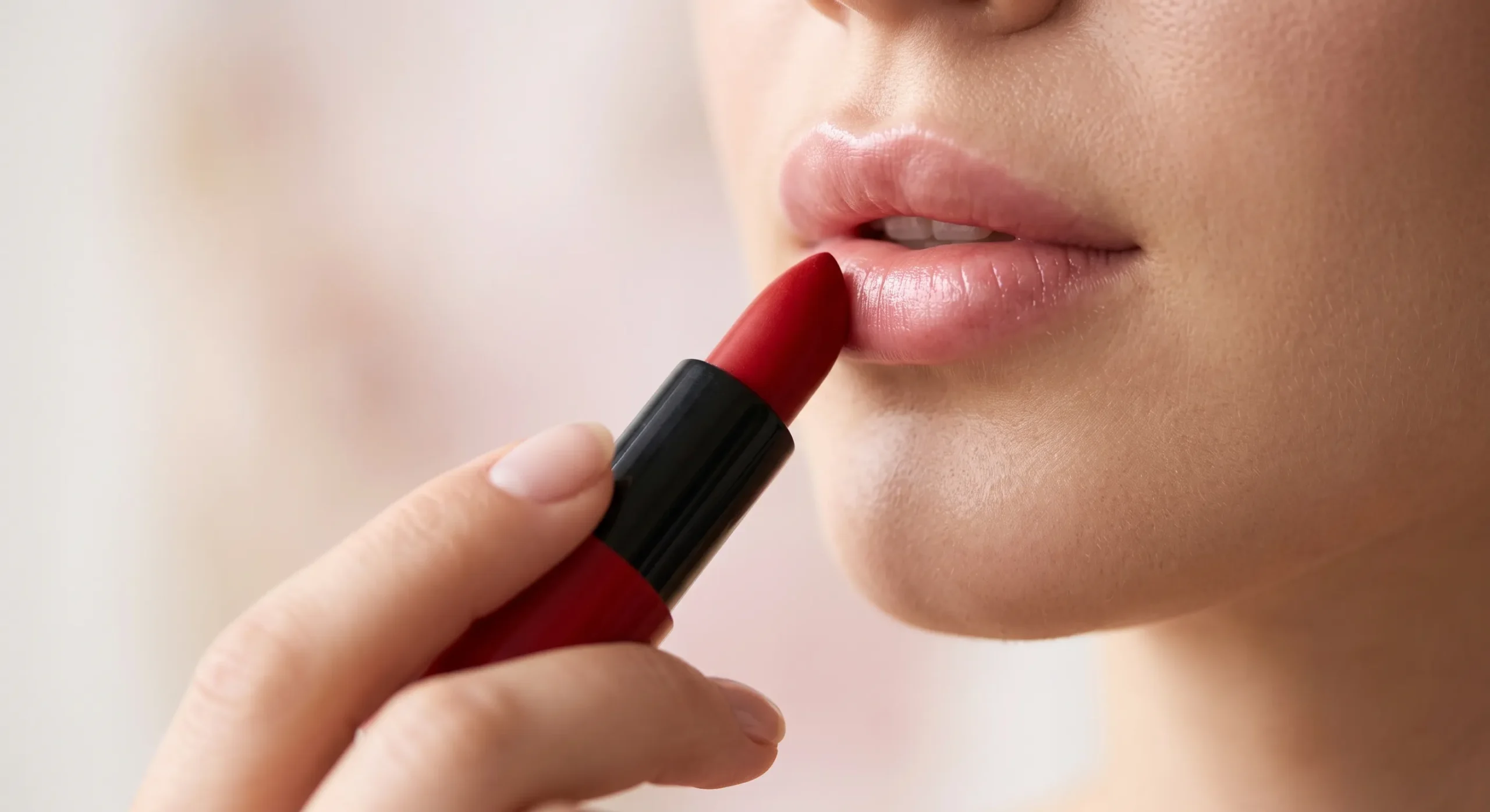 چند روز بعد از فیلر لب میتوان رژ لب زد