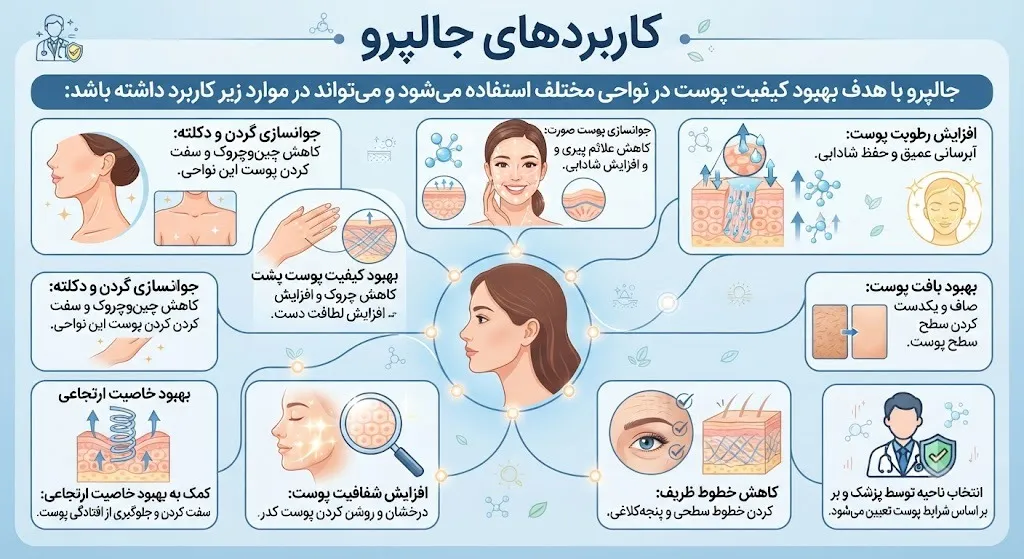 کاربردهای جالپرو