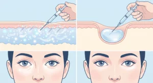فرق مزوژل با فیلر زیر چشم
