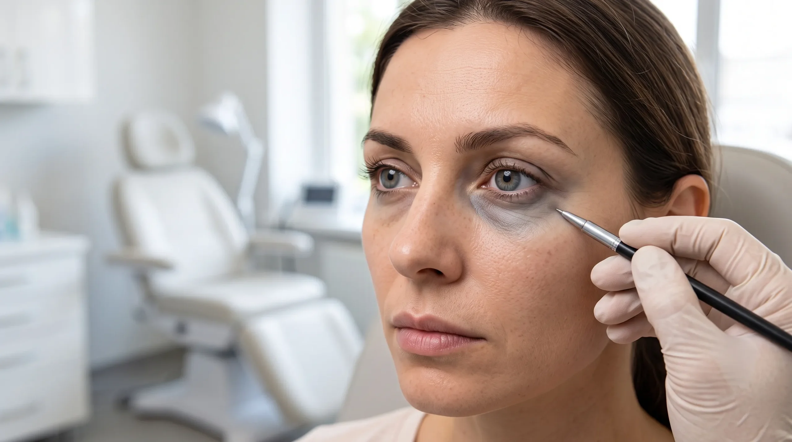 آیا فیلر زیر چشم باعث تغییر رنگ و کوچکتر دیده شدن چشم میشود؟