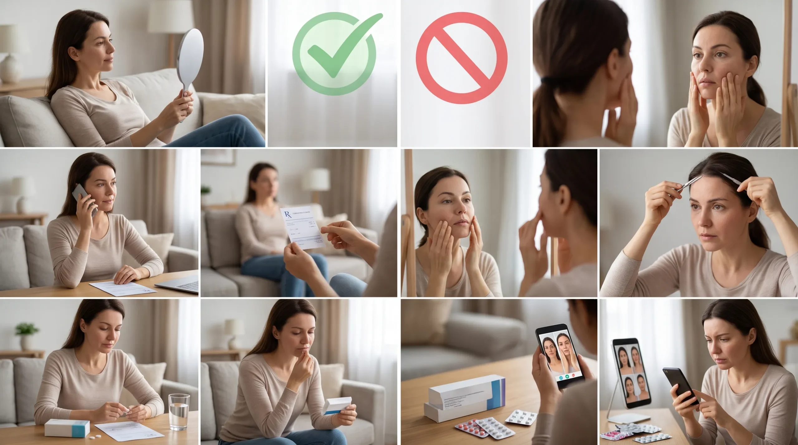 اشتباهات رایج بعد از لیفت با نخ