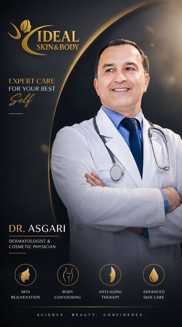 دکتر حسن عسگری 1 دکتر حسن عسگری پزشک زیبایی و طب سنتی کلینیک ایده آل